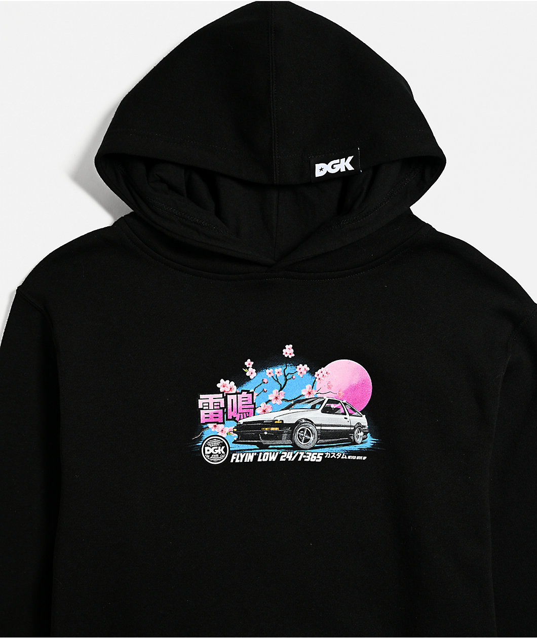 DGK Kids Akina Pass Black Hoodie