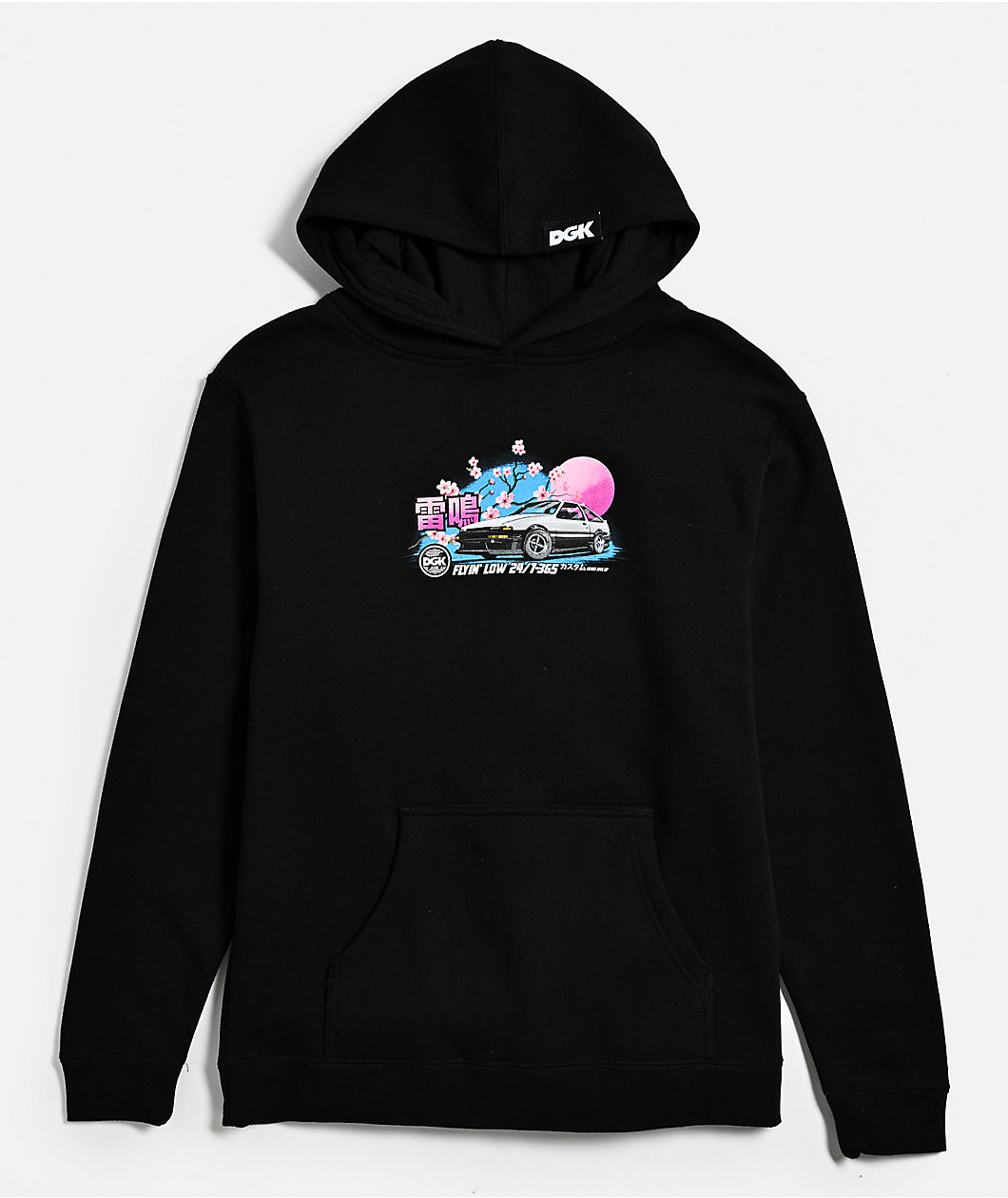 DGK Kids Akina Pass Black Hoodie