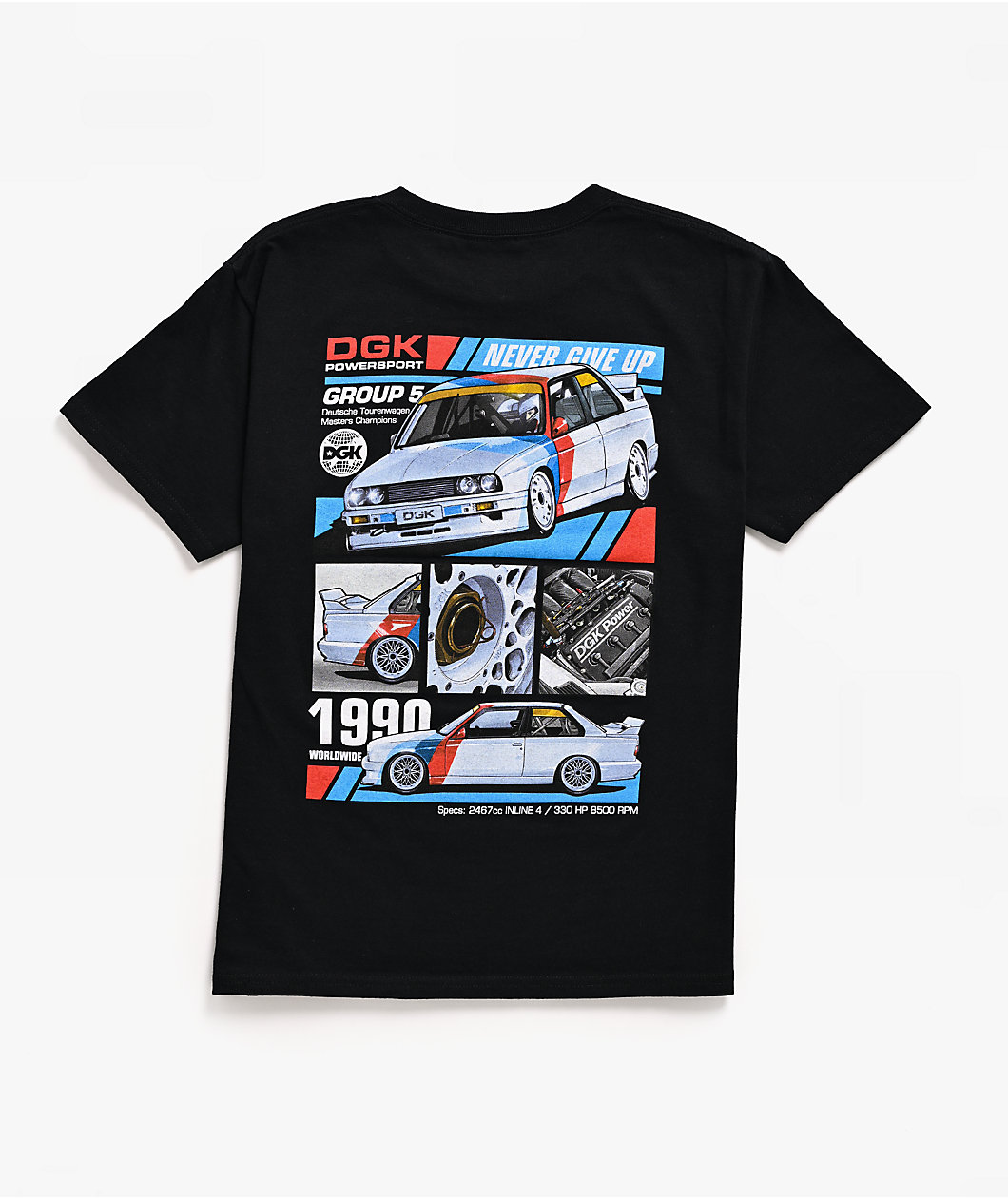 DGK Kids Group 5 Black T-Shirt