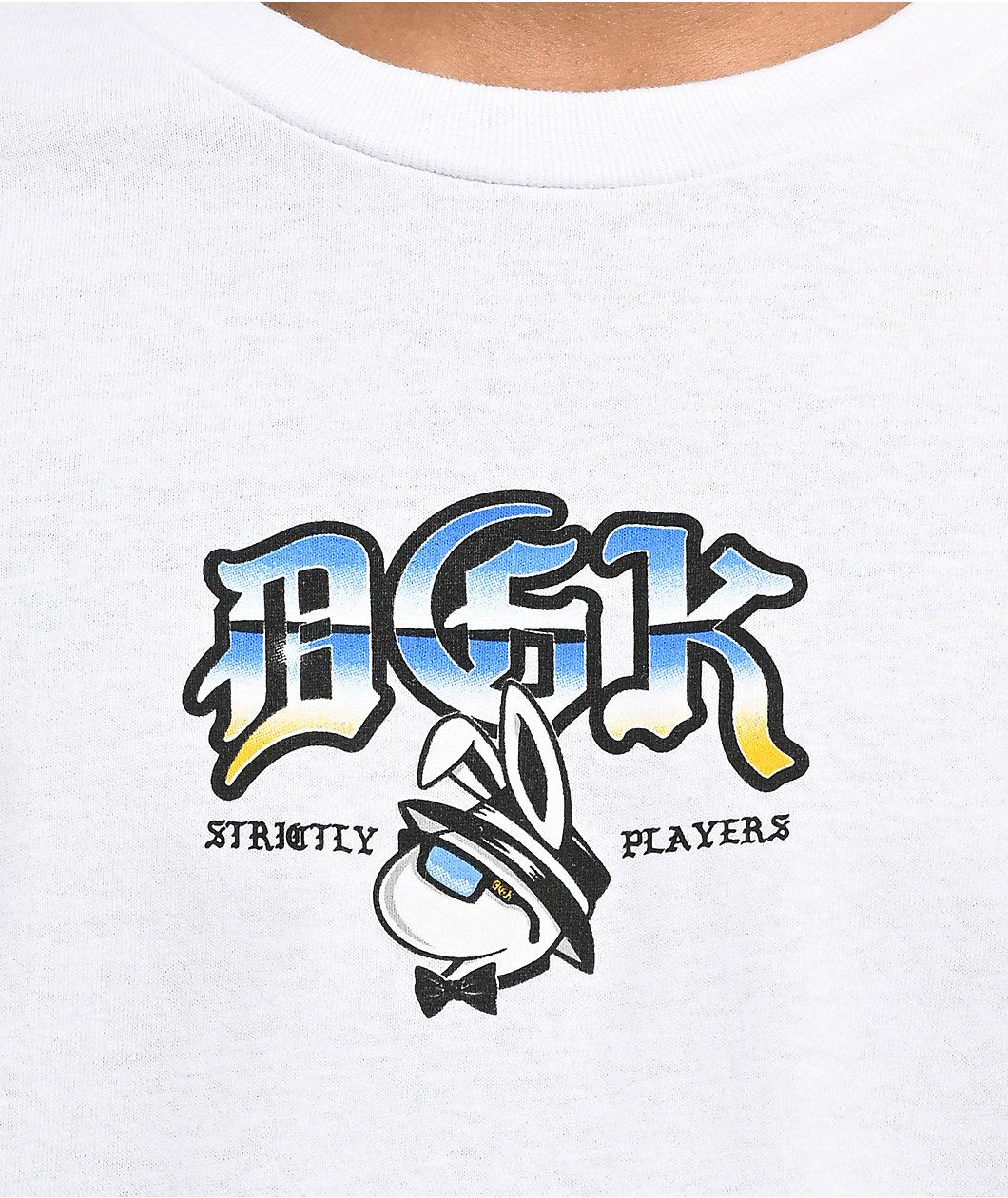 DGK Lo Side White T-Shirt