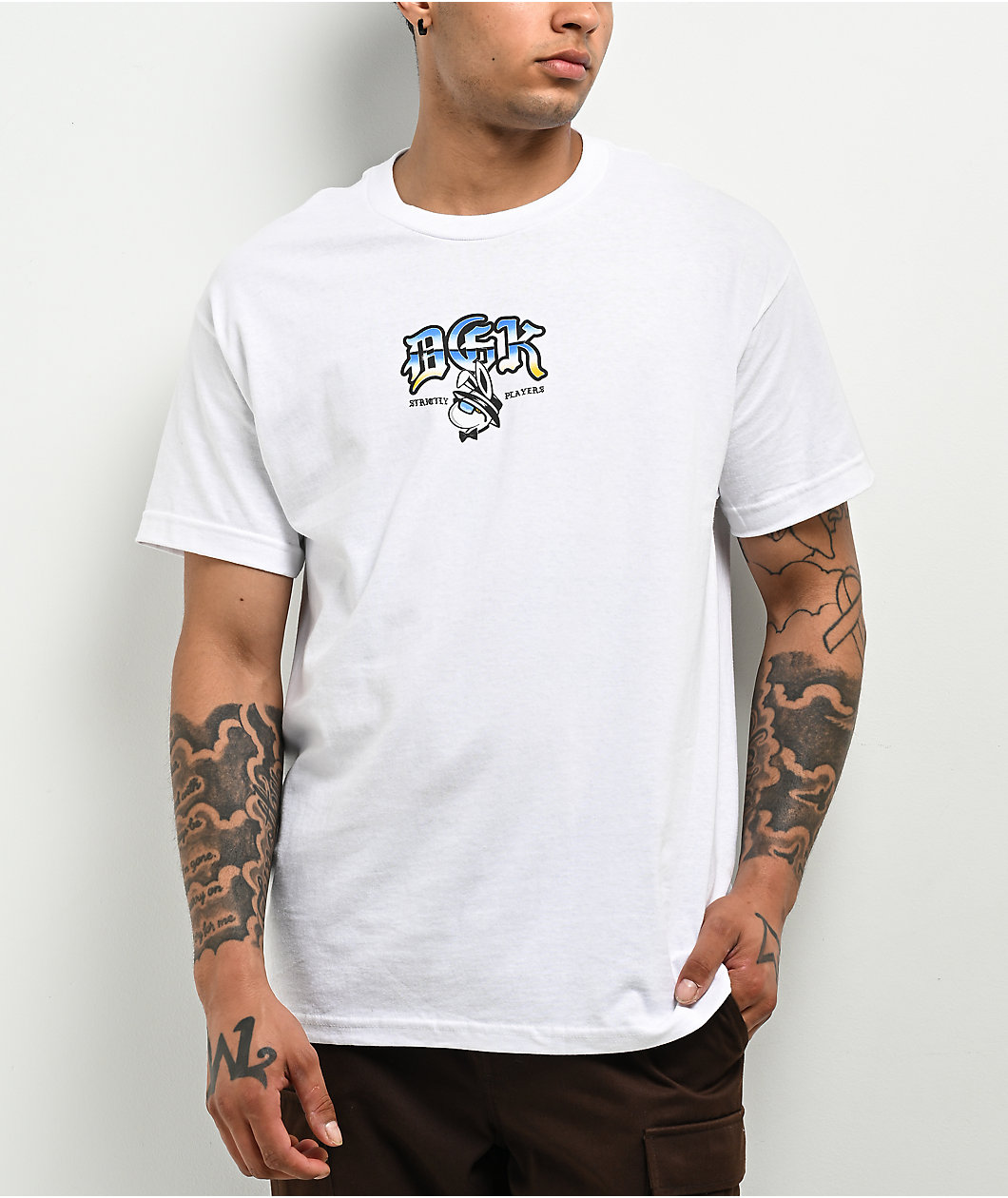 DGK Lo Side White T-Shirt