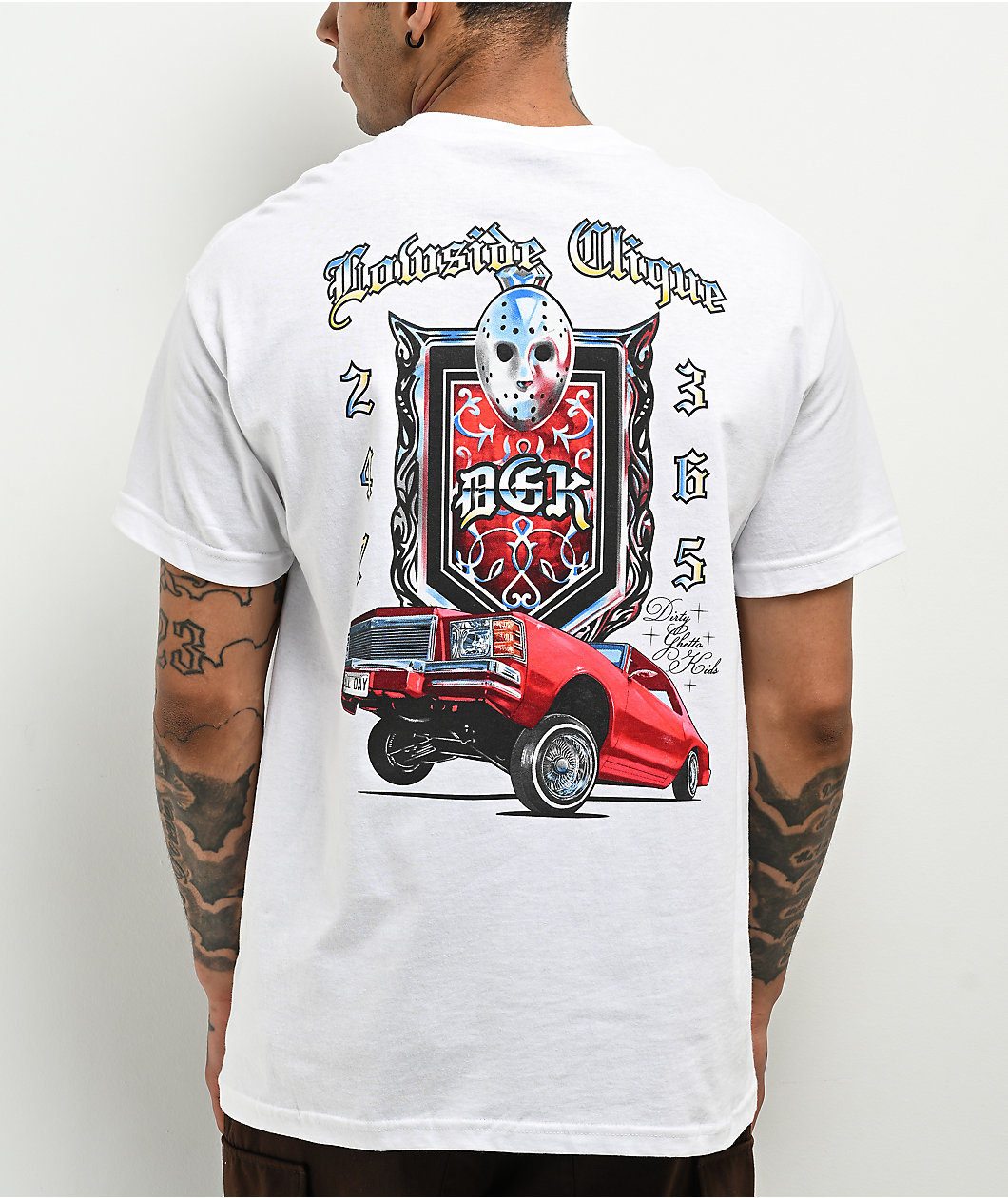 DGK Lo Side White T-Shirt