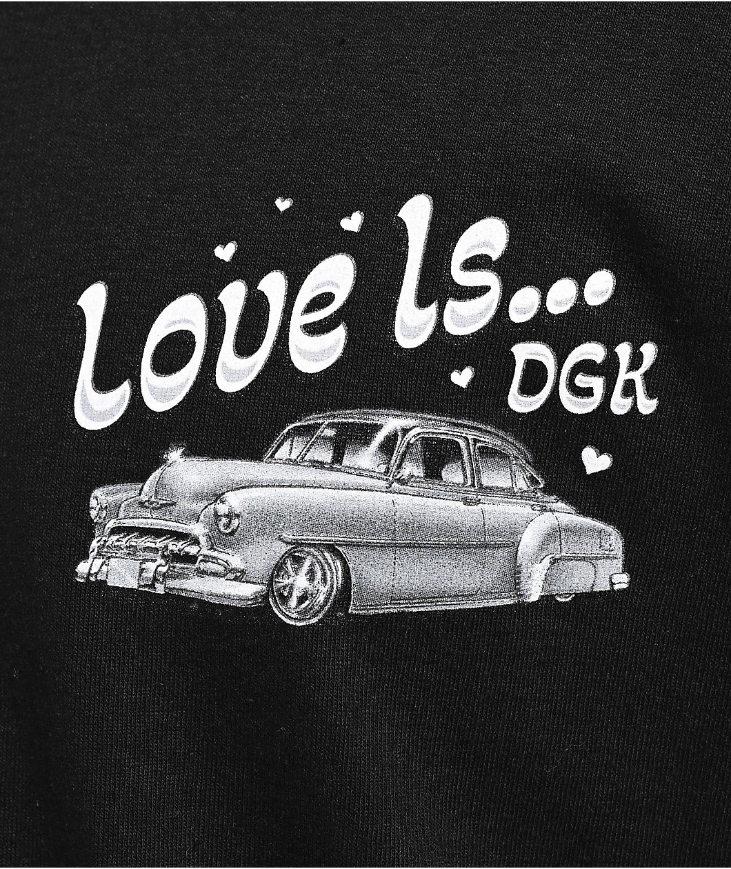 DGK Love Is... Black T-Shirt