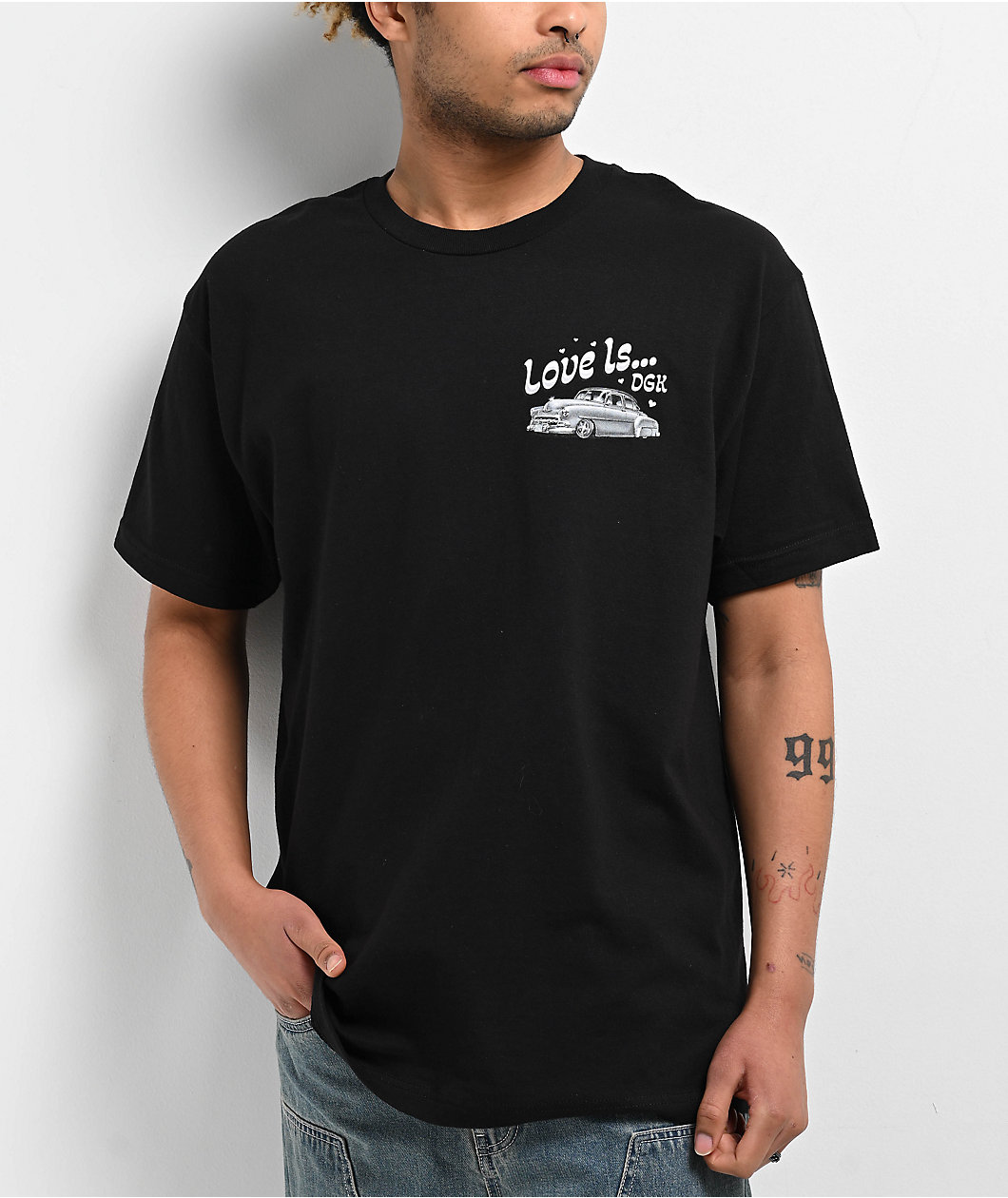 DGK Love Is... Black T-Shirt