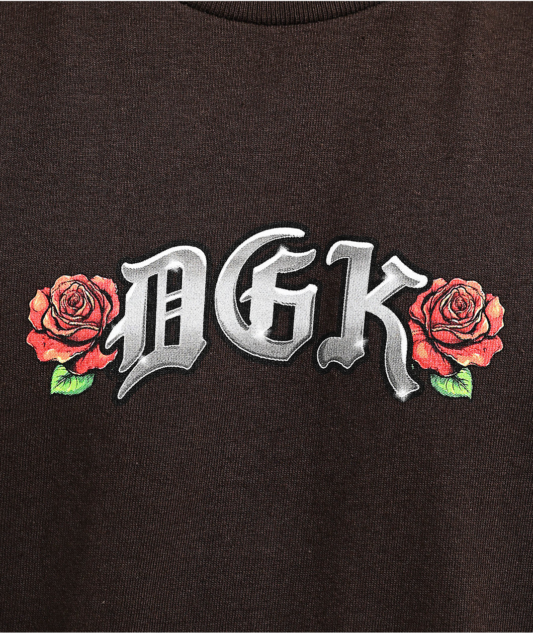 DGK Mamacita Dark Chocolate T-Shirt