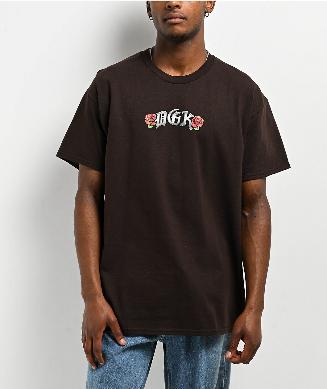 DGK Mamacita Dark Chocolate T-Shirt