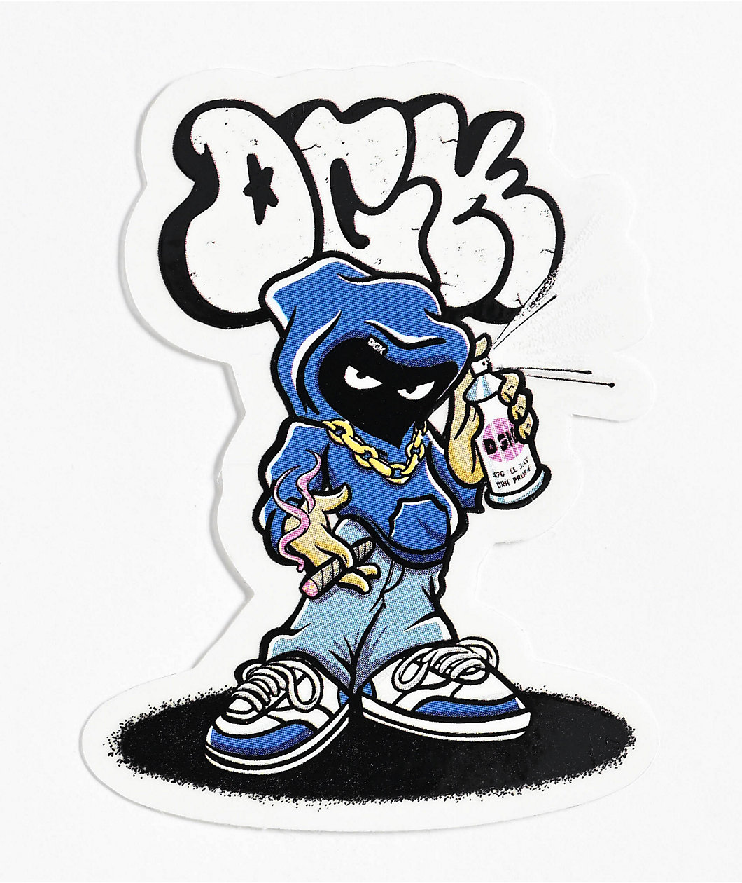 DGK Menace Sticker