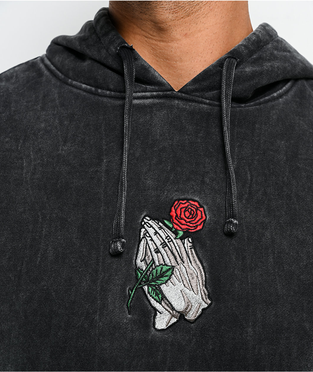 DGK Mercy Vintage Black Wash Hoodie