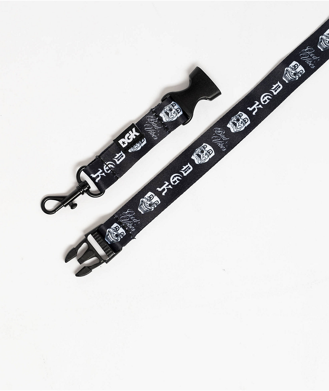 DGK Mindset Black Lanyard