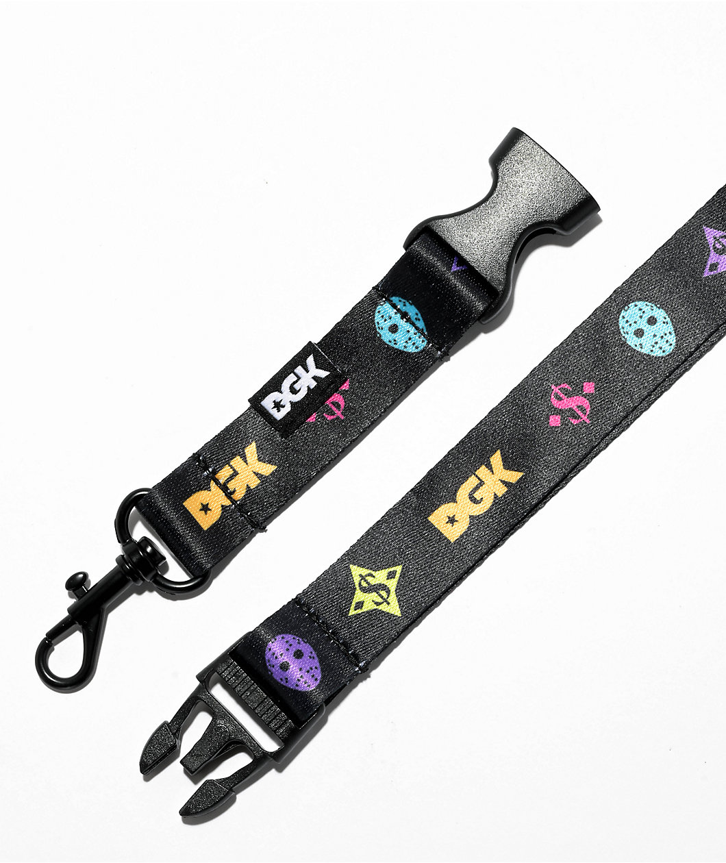 DGK Monogram Black Lanyard
