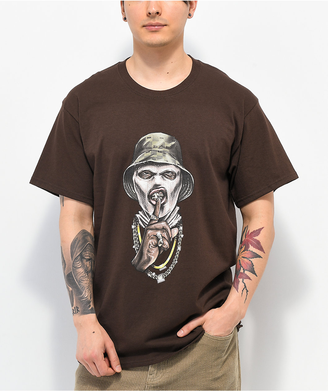 DGK Muggin Brown T-Shirt