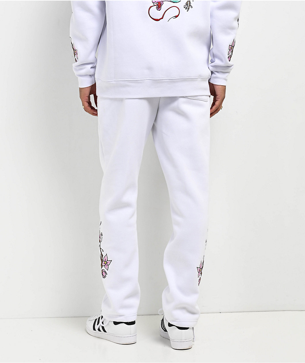 DGK Mystical White Sweatpants
