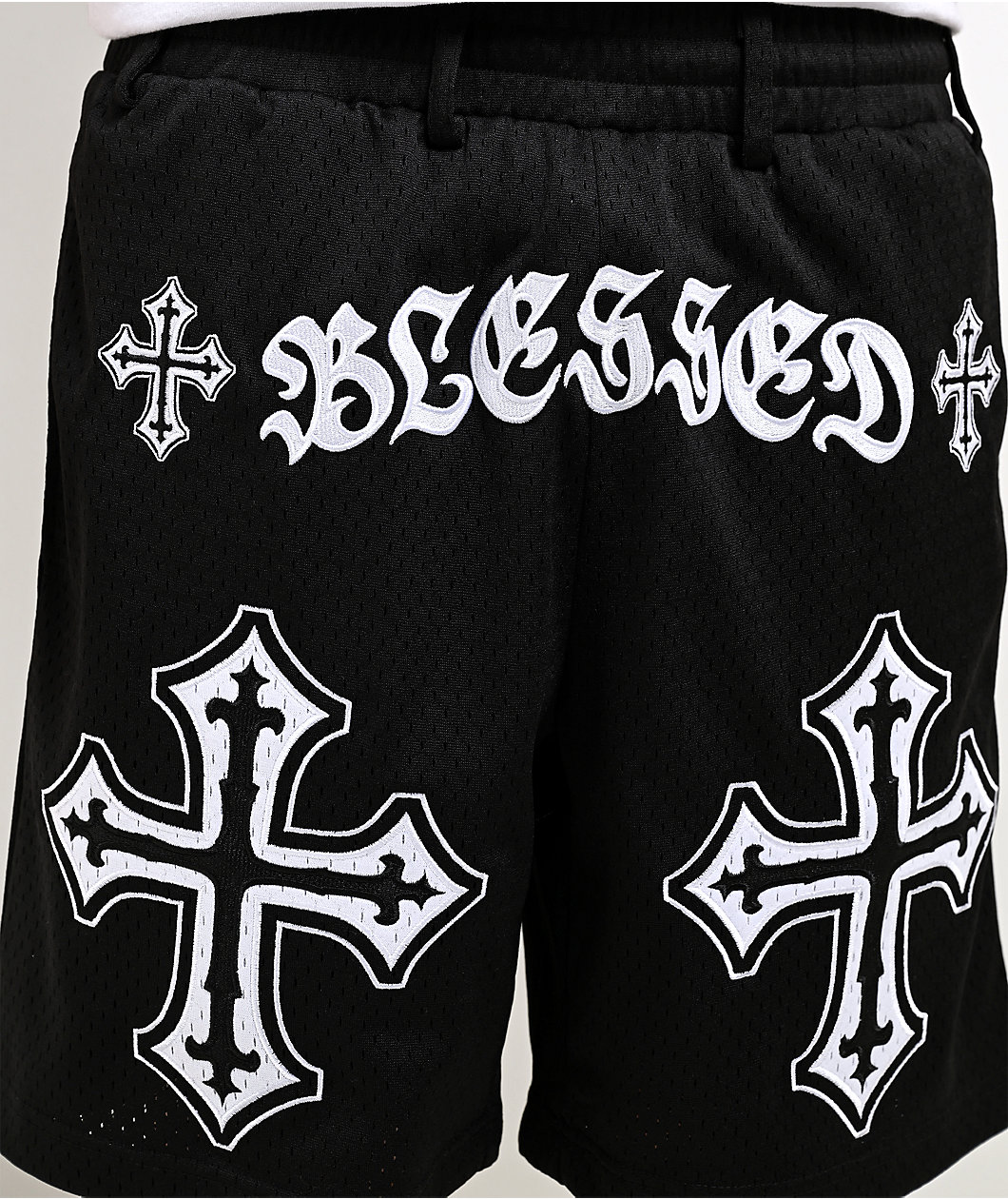 DGK Noble Black Mesh Shorts
