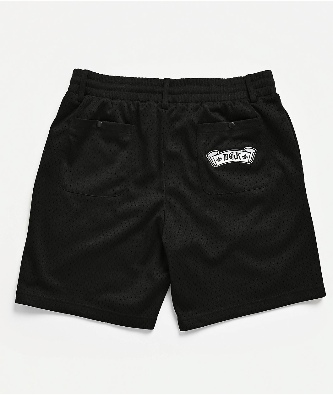 DGK Noble Black Mesh Shorts