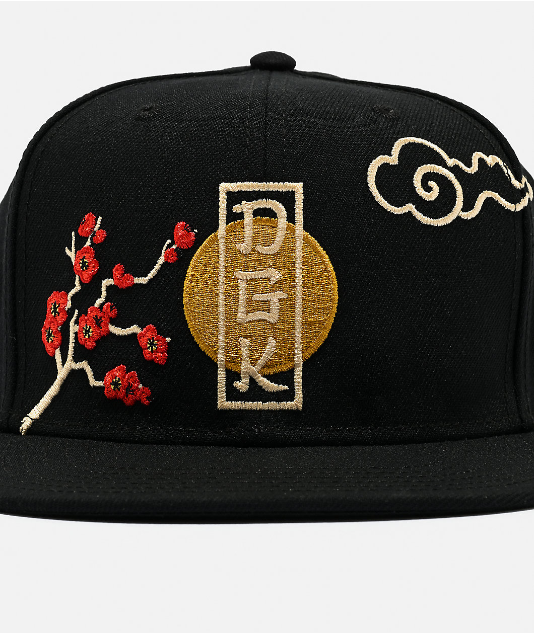 DGK Patience Black Snapback Hat