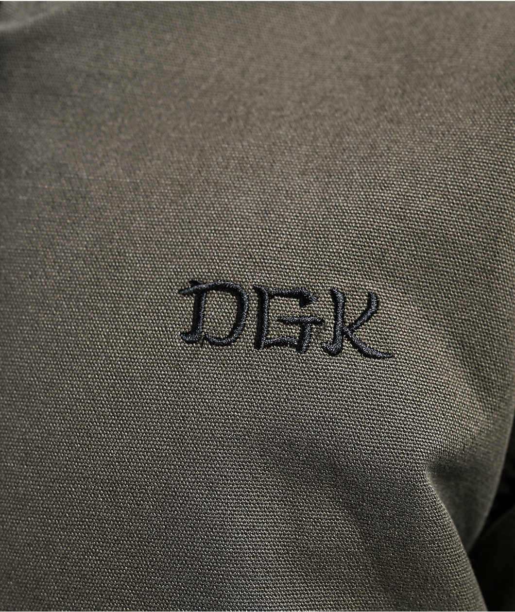 DGK Patience Olive Hooded Canvas Jacket