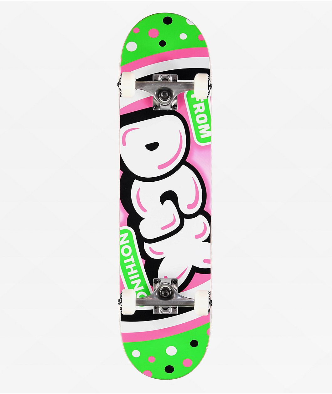 DGK Poppin Pink 7.75" Skateboard Complete