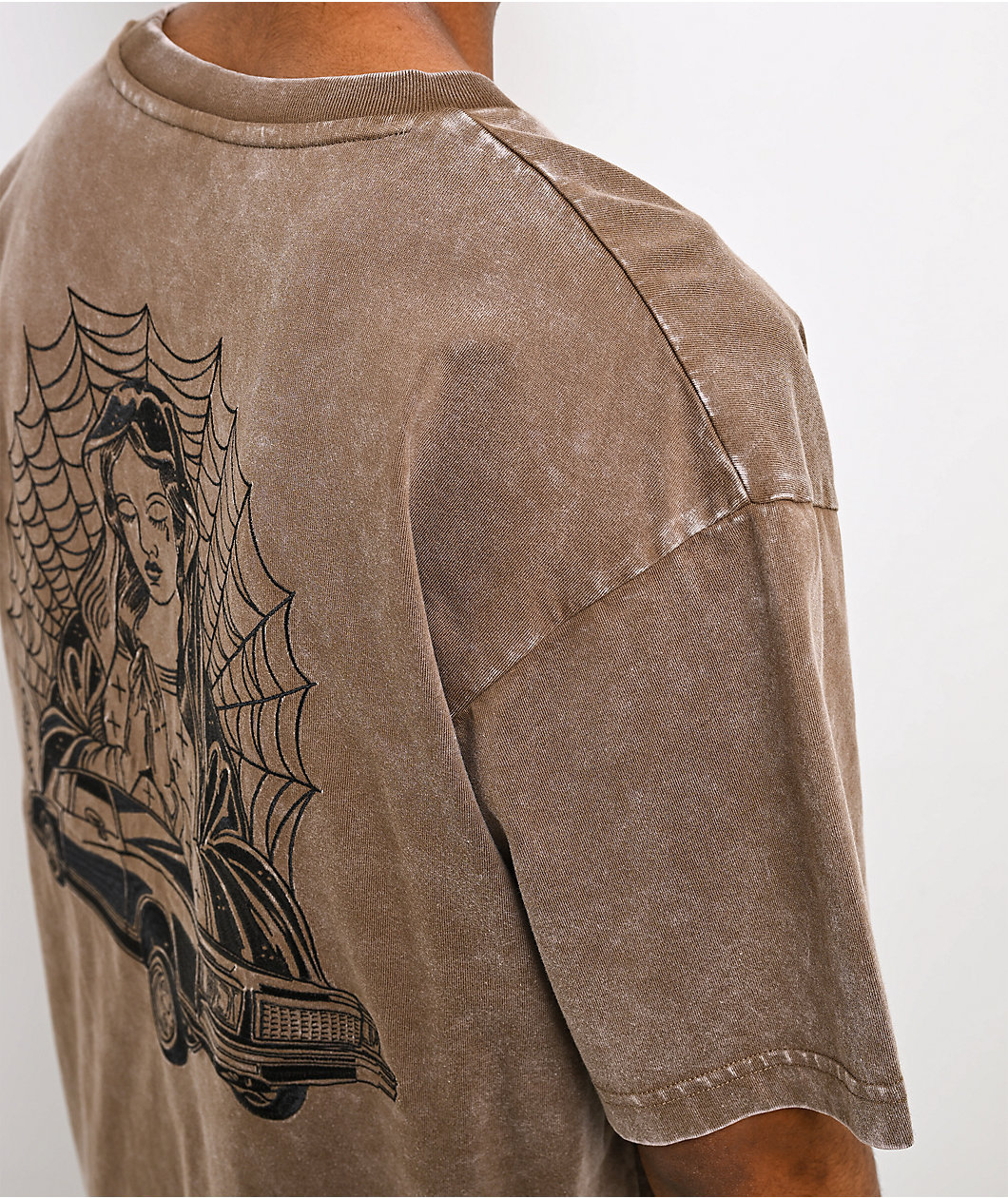 DGK Redemption 2.0 Brown Wash Pocket T-Shirt