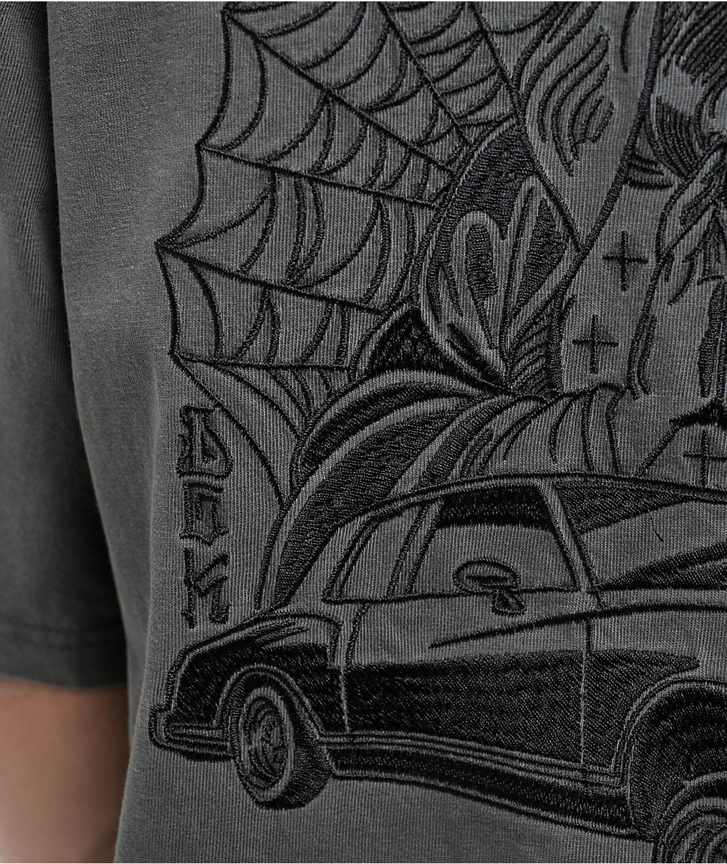 DGK Redemption 2.0 Heavyweight Charcoal Pocket T-Shirt