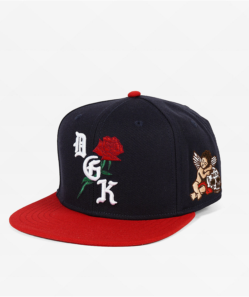DGK Represent Navy Snapback Hat