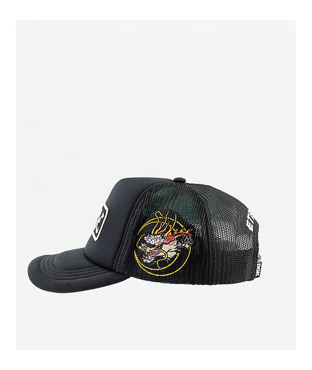 DGK Ryujin Black Trucker Hat