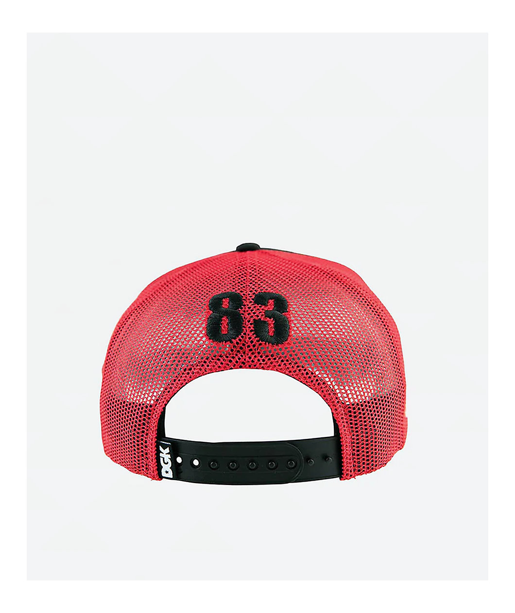 DGK Sakura Black & Red Trucker Hat