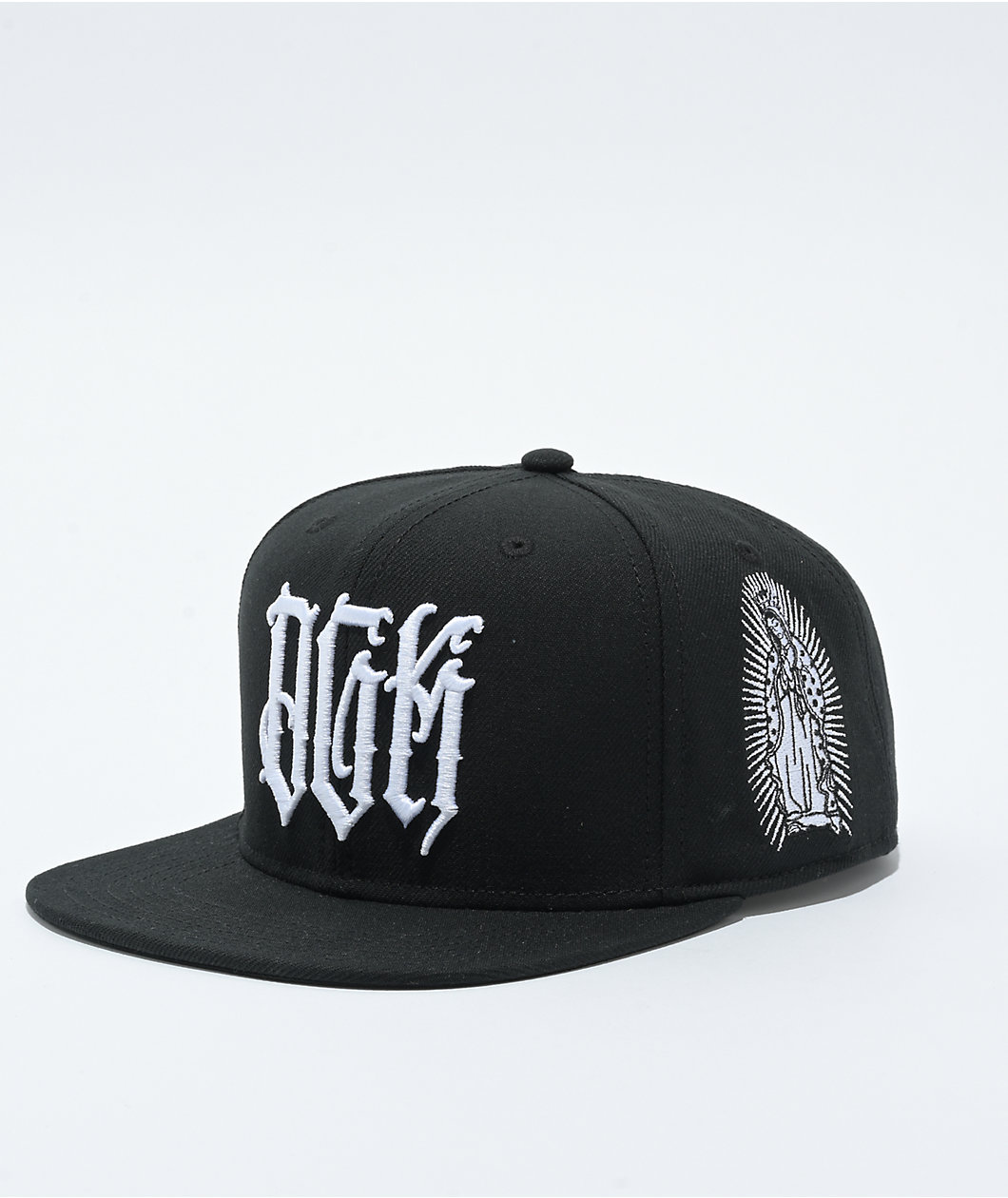 DGK Santa Maria Black Snapback Hat