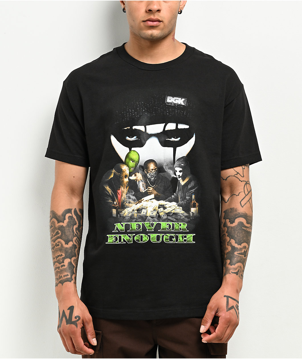 DGK Scheme Black T-Shirt