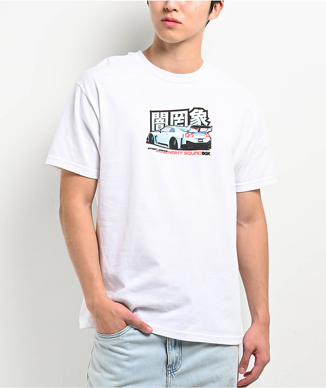 DGK Shibuya White T-Shirt