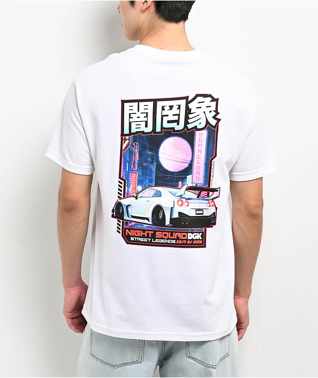 DGK Shibuya White T-Shirt