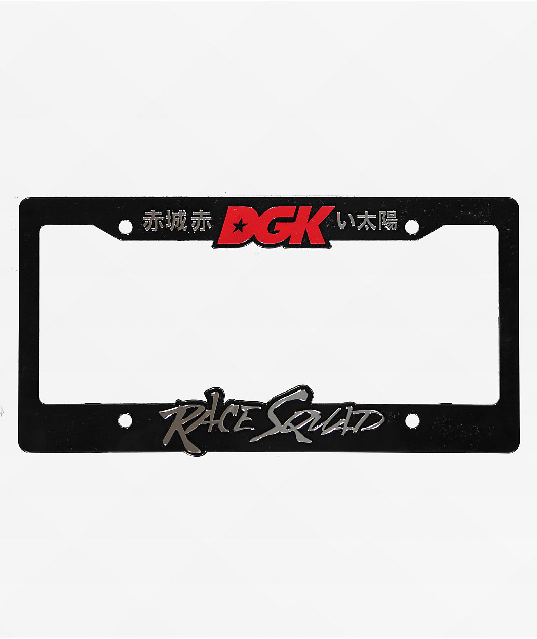 DGK Squad License Plate Frame