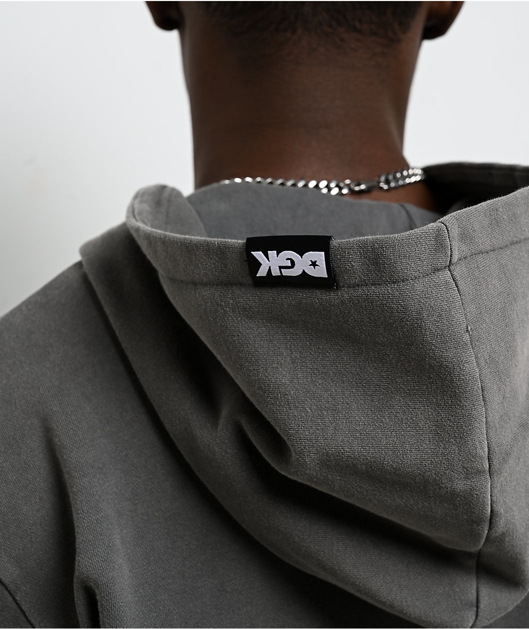 DGK Thorn Black Wash Zip Hoodie