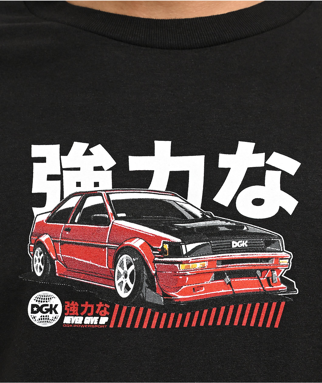 DGK Twin Cam Black T-Shirt