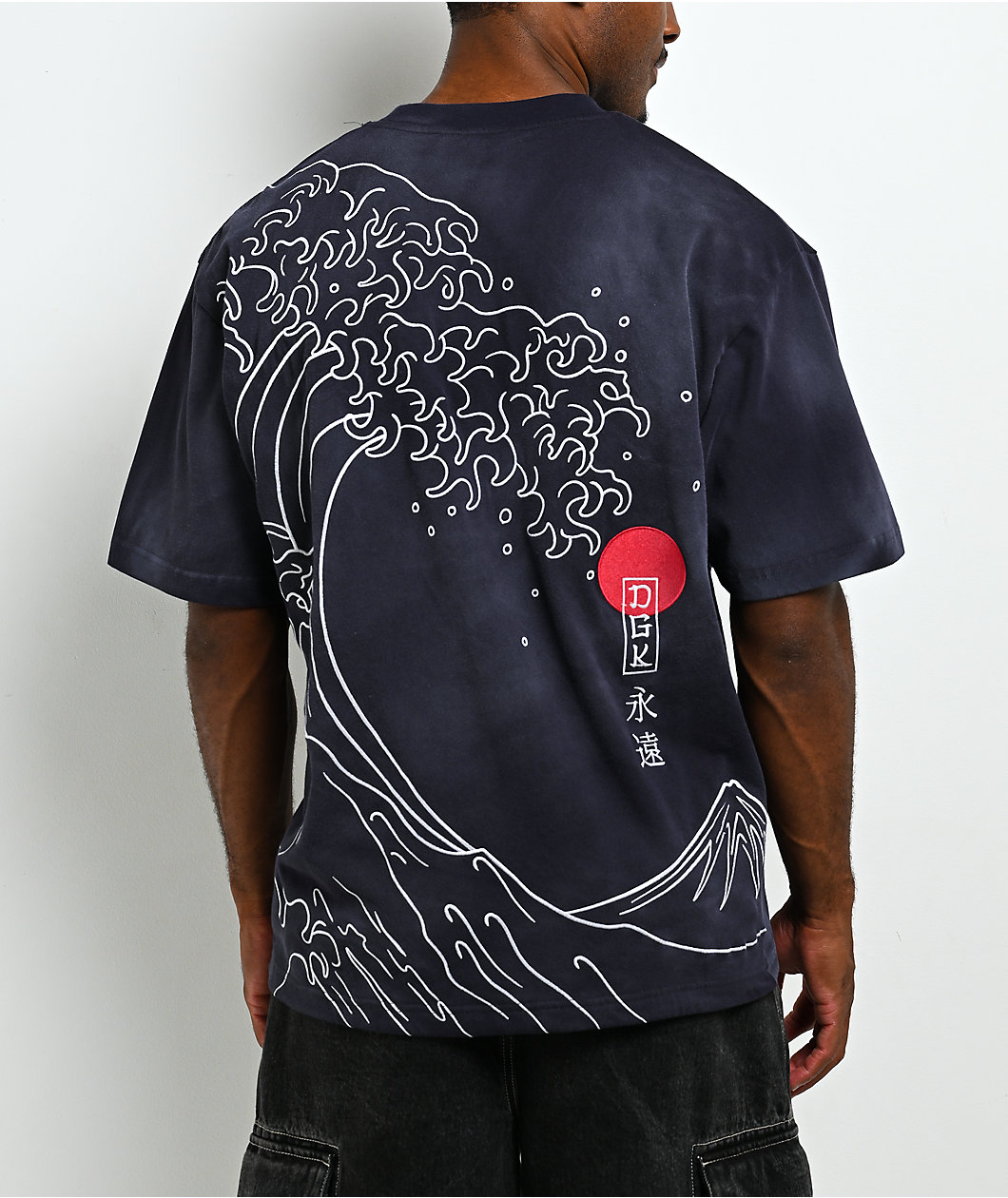 DGK Ubiquity Indigo Wash Heavyweight T-Shirt