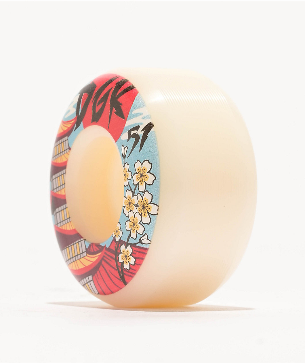 DGK Unity 51mm 101a White Skateboard Wheels