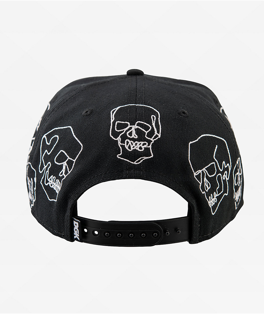 DGK Vault Black Snapback Hat