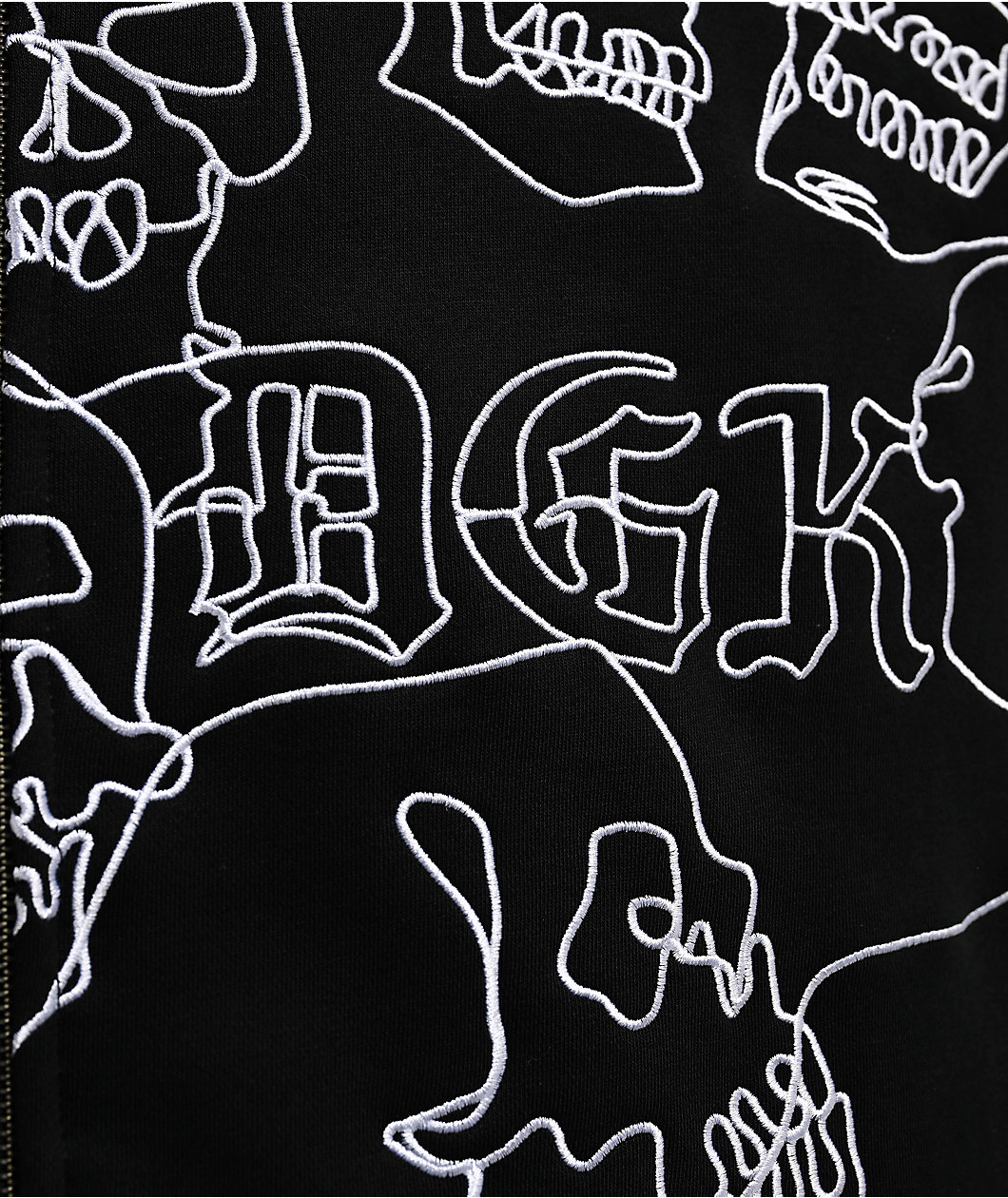 DGK Vault Black Zip Hoodie