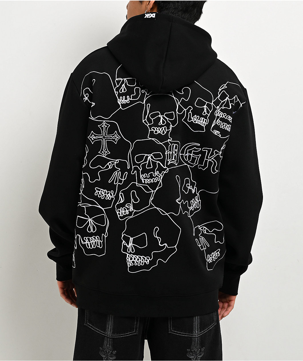 DGK Vault Black Zip Hoodie