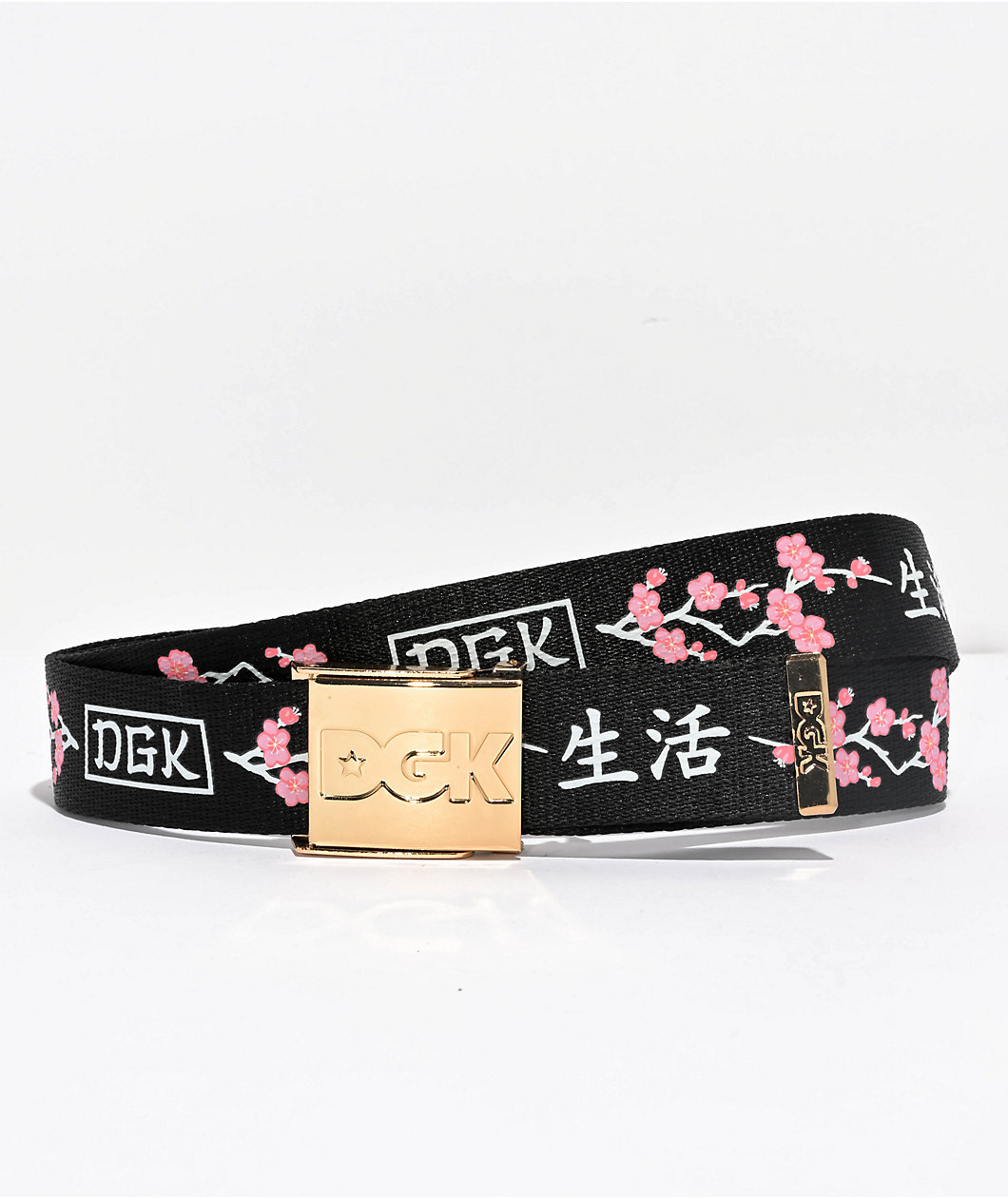 DGK Zen Blossom Black Web Belt