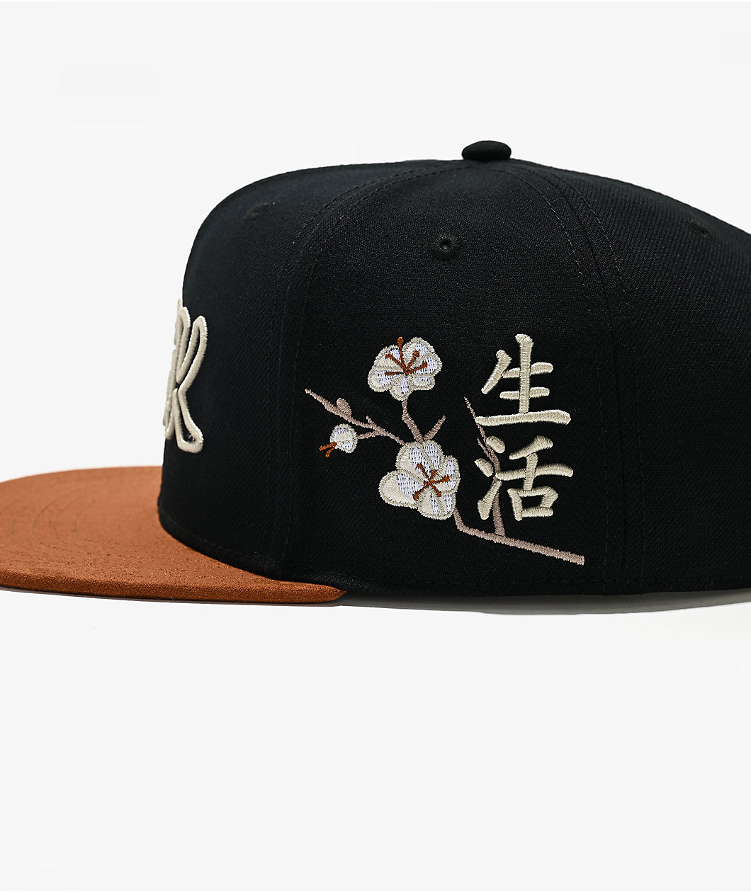 DGK Zion Black & Brown Snapback Hat