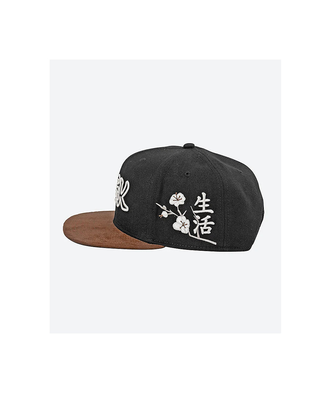 DGK Zion Black & Brown Snapback Hat