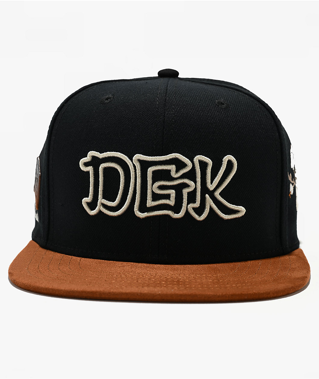DGK Zion Black Snapback Hat
