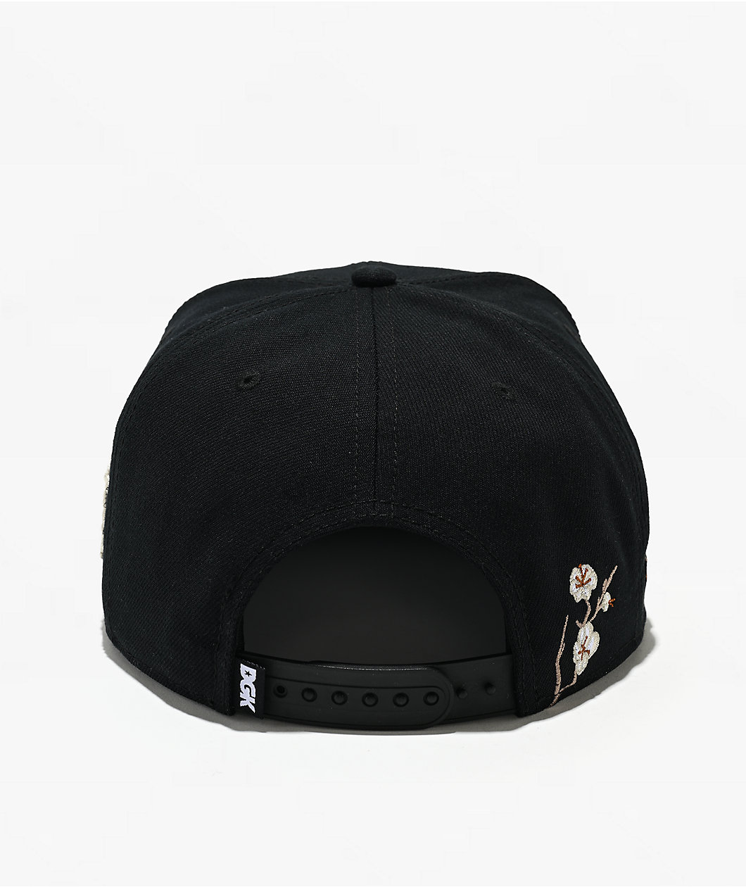 DGK Zion Black Snapback Hat