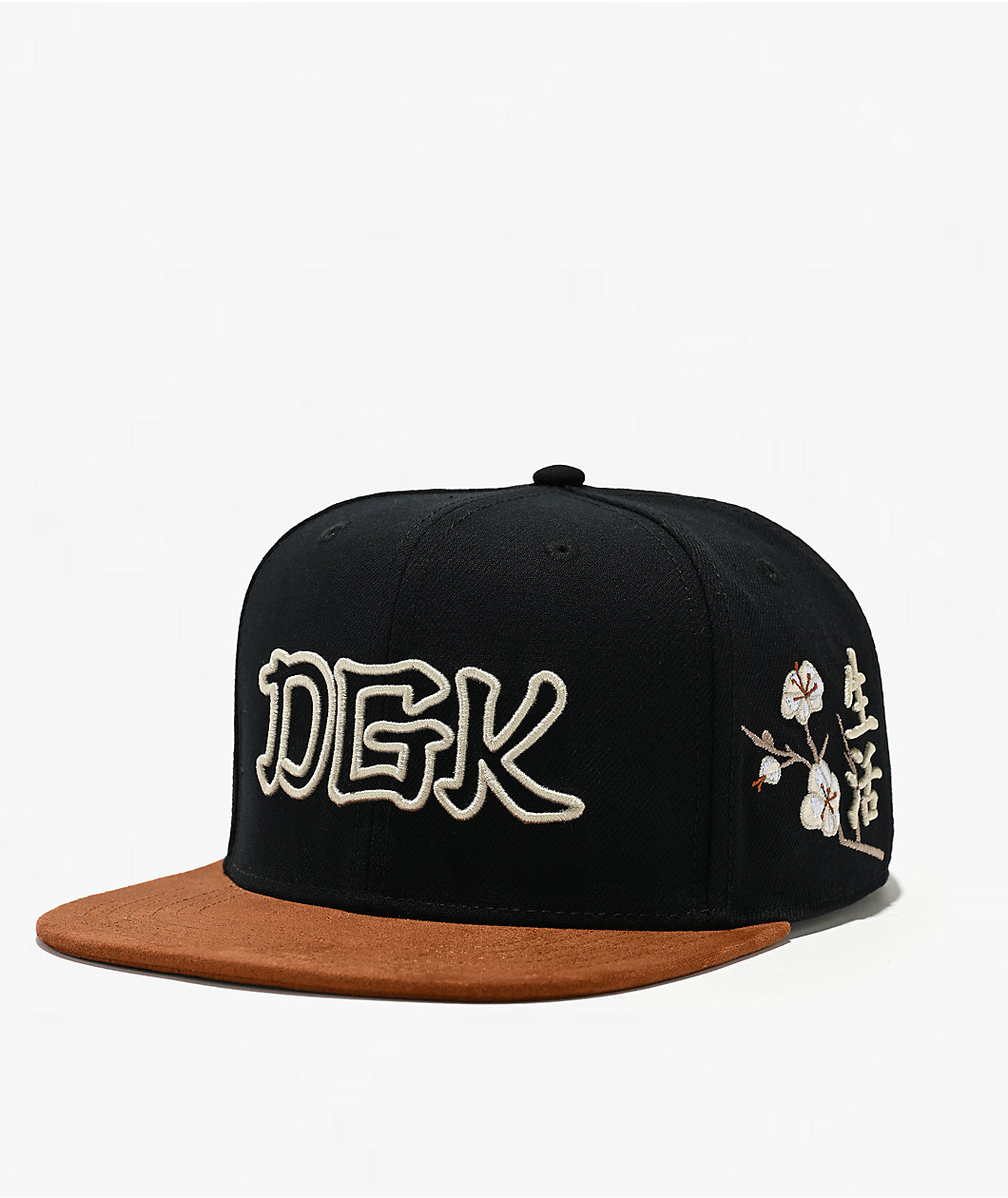 DGK Zion Black Snapback Hat