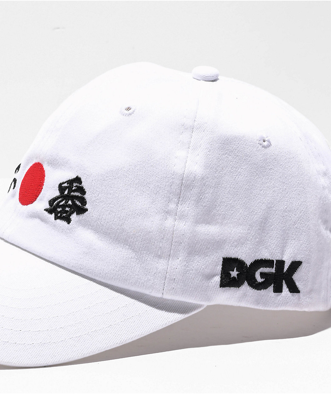DGK x Afro Samurai Niban White Strapback Hat