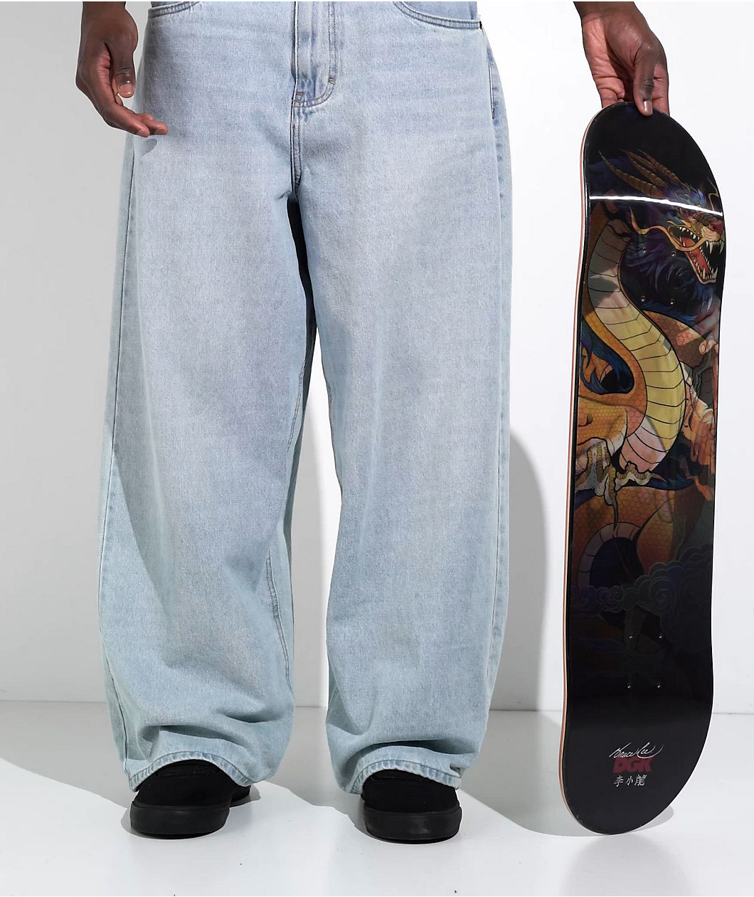 DGK x Bruce Lee Dragon Lee Lenticular 8.0" Skateboard Deck
