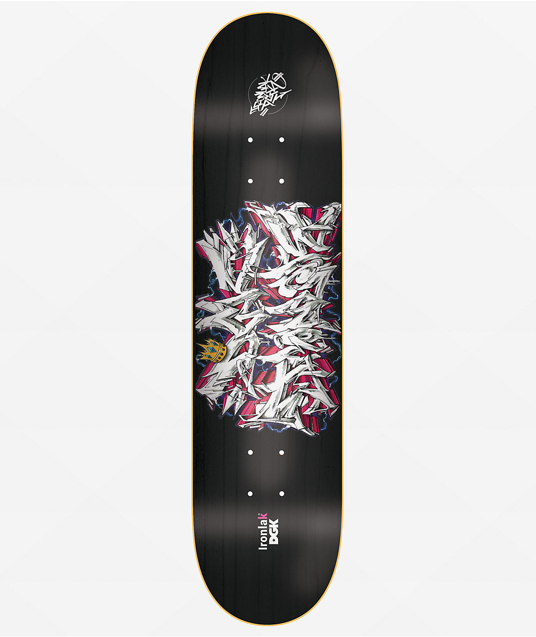 DGK x Ironlak Volts 8.5" Skateboard Deck