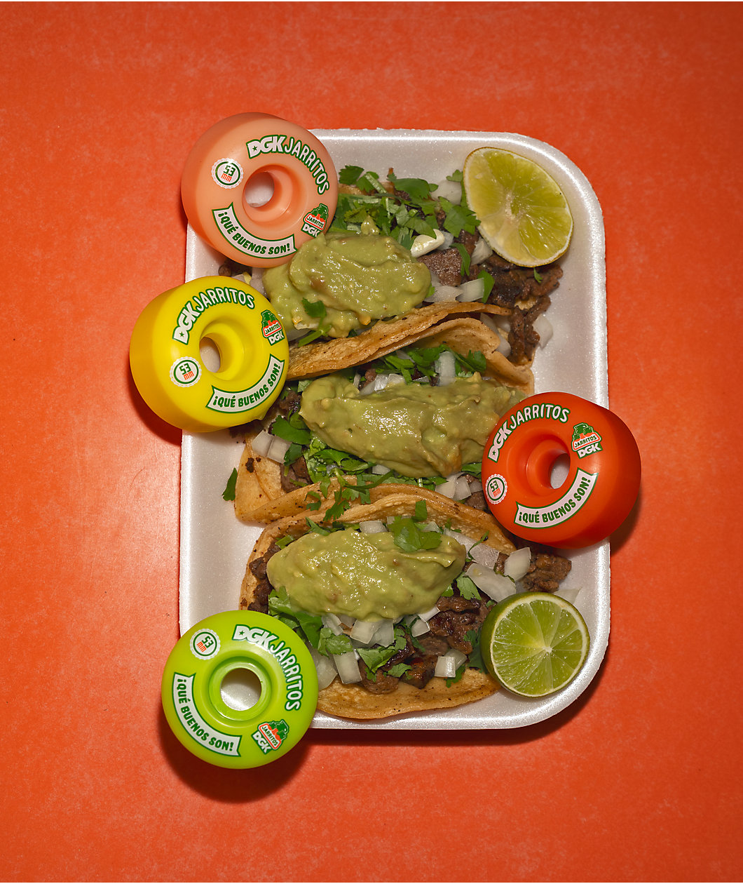 DGK x Jarritos Botella 53mm 99a Lime Skateboard Wheels