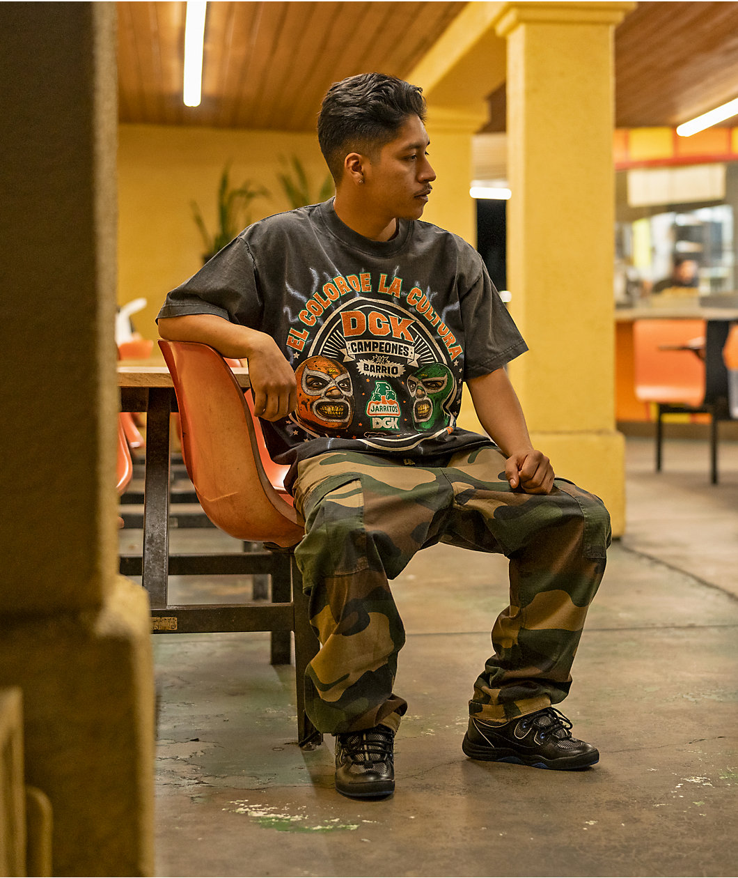 DGK x Jarritos Campeones Black Wash T-Shirt