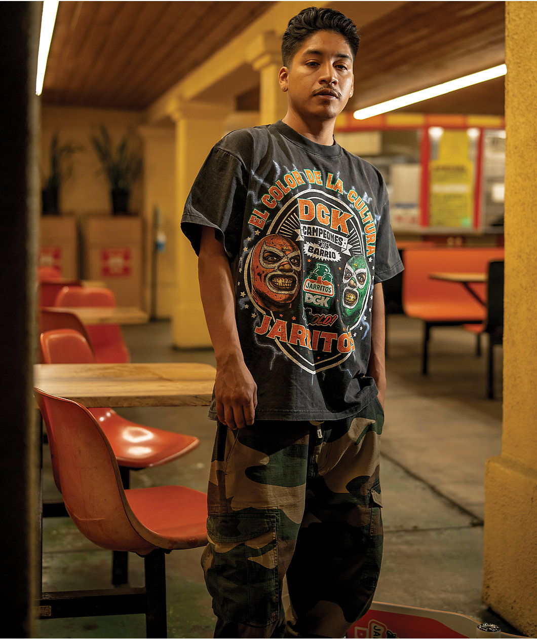 DGK x Jarritos Campeones Black Wash T-Shirt